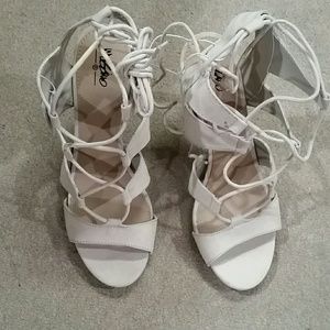 Mossimo lace up sandals